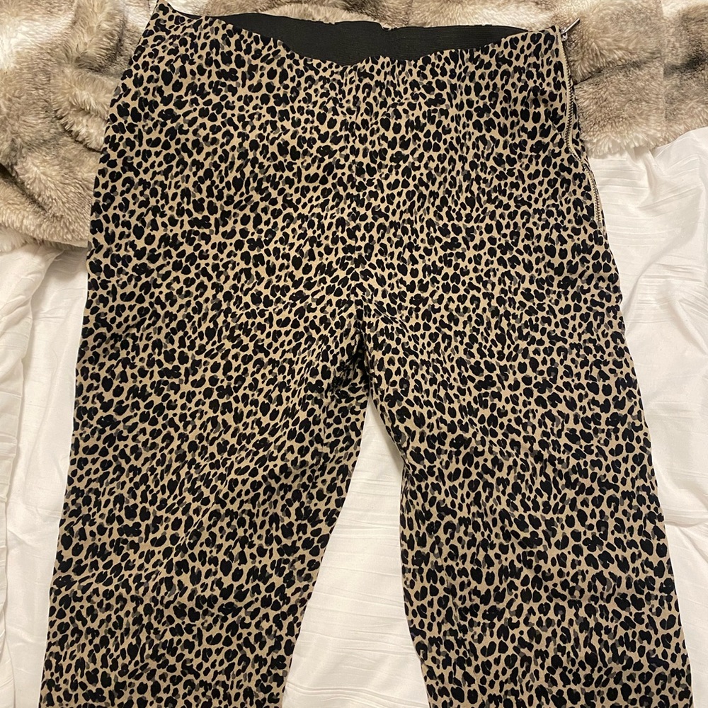 Cheetah legging slacks